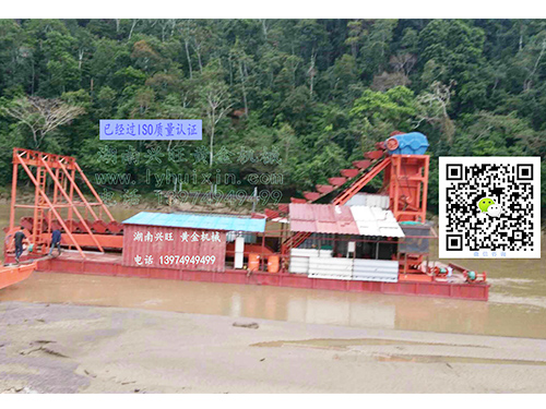 淘金船-南美工作現場(chǎng)